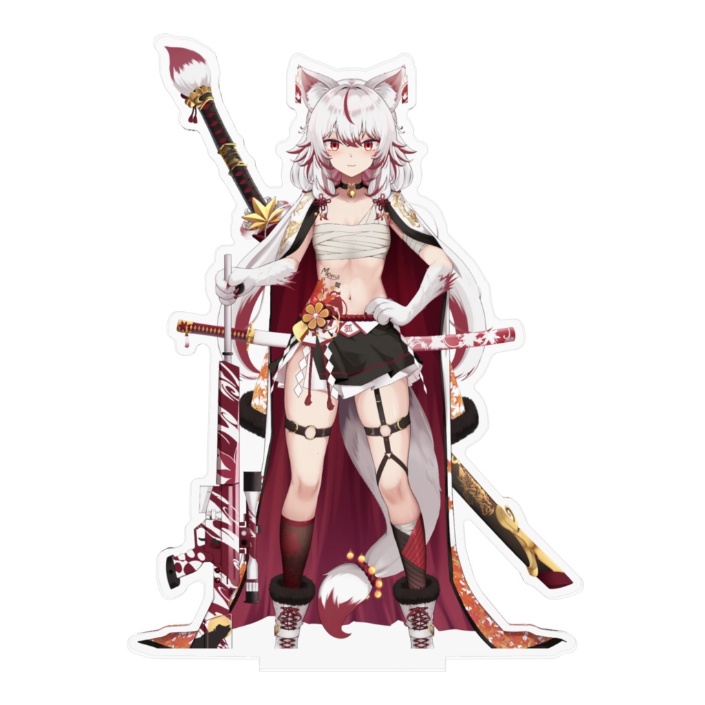 狐桜モミジ 働いたら勝ち! アクリルフィギア