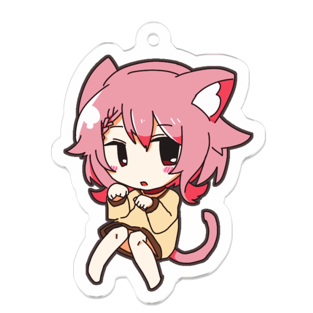ねこねこアクリルキーホルダー