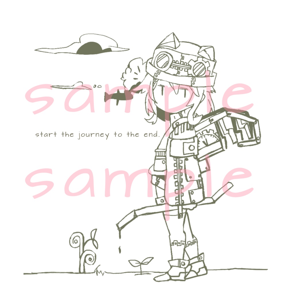 トートバッグ(スチームパンク)