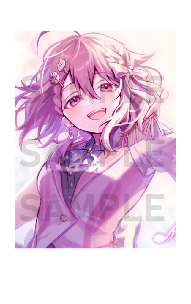 【活動7周年記念】サイン・メッセージ入りチェキ風カード【受注生産（4月10日まで）】