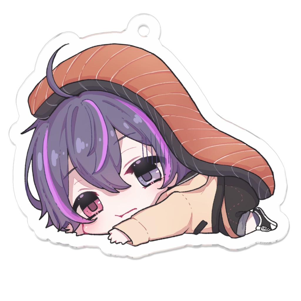 しゃけキーホルダー