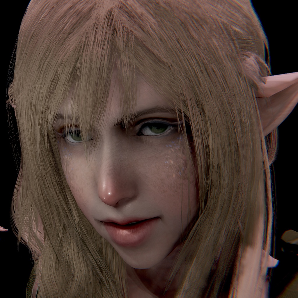 HS2/AI :a she-elf and Lord of the rings wood elf cloth