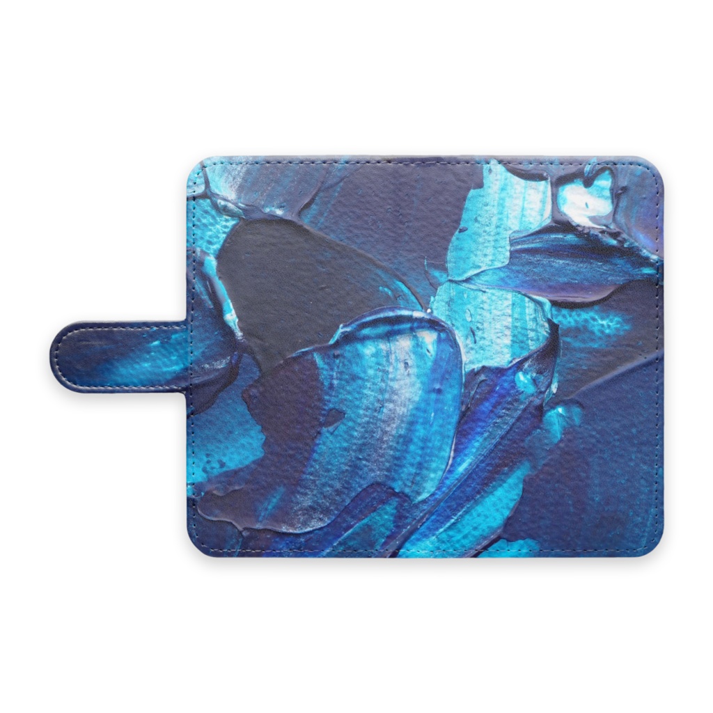 【常設グッズ】アクリル画手帳型Androidケース