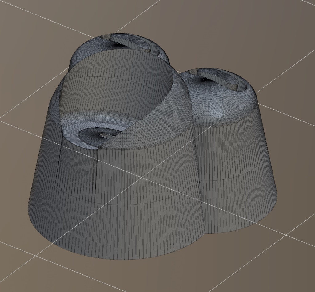 ※3Dプリンター用STLファイル　Mi ハンディクリーナーミニ用USB-C充電スタンド
