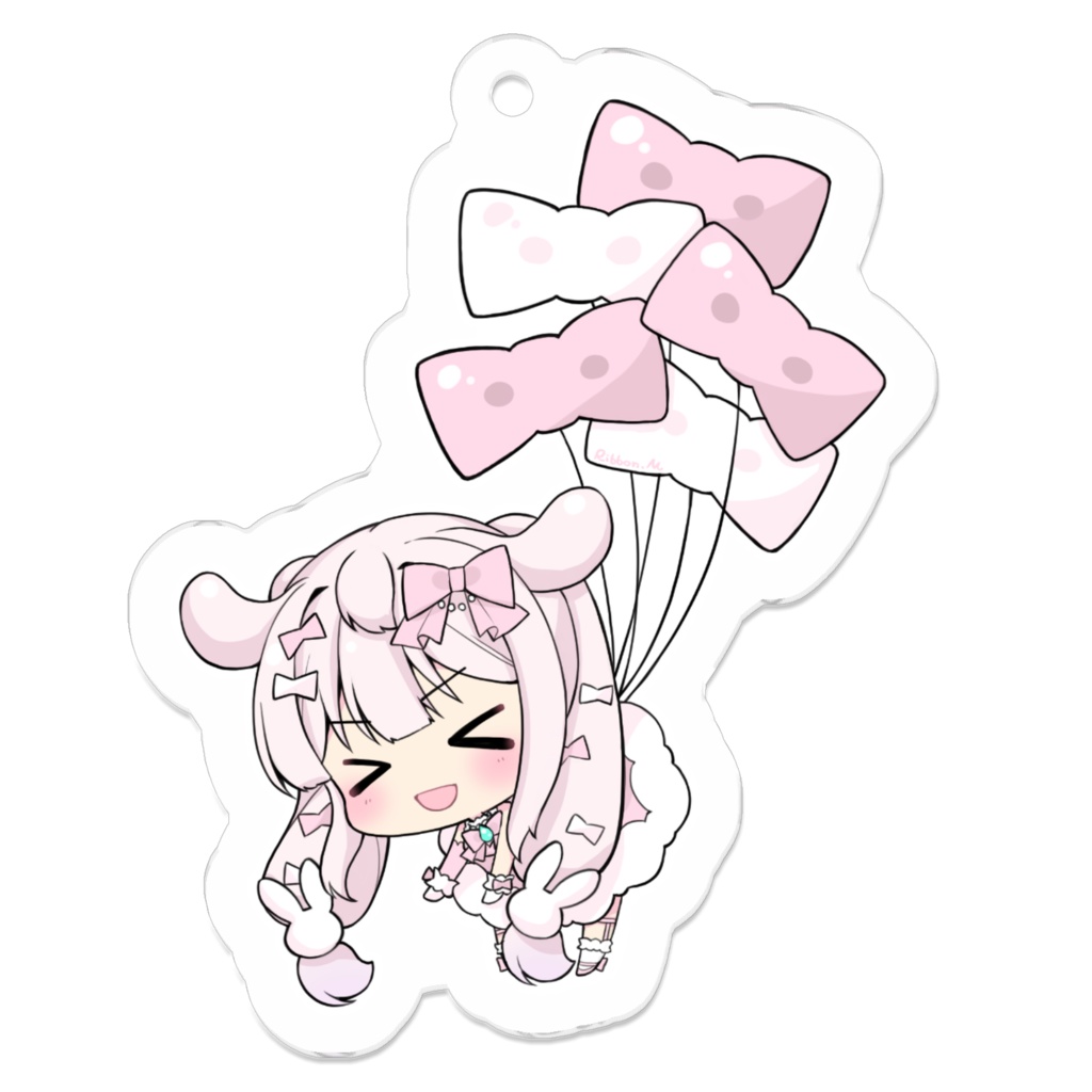 ふうせんぷかぷかりぼんちゃんアクキー