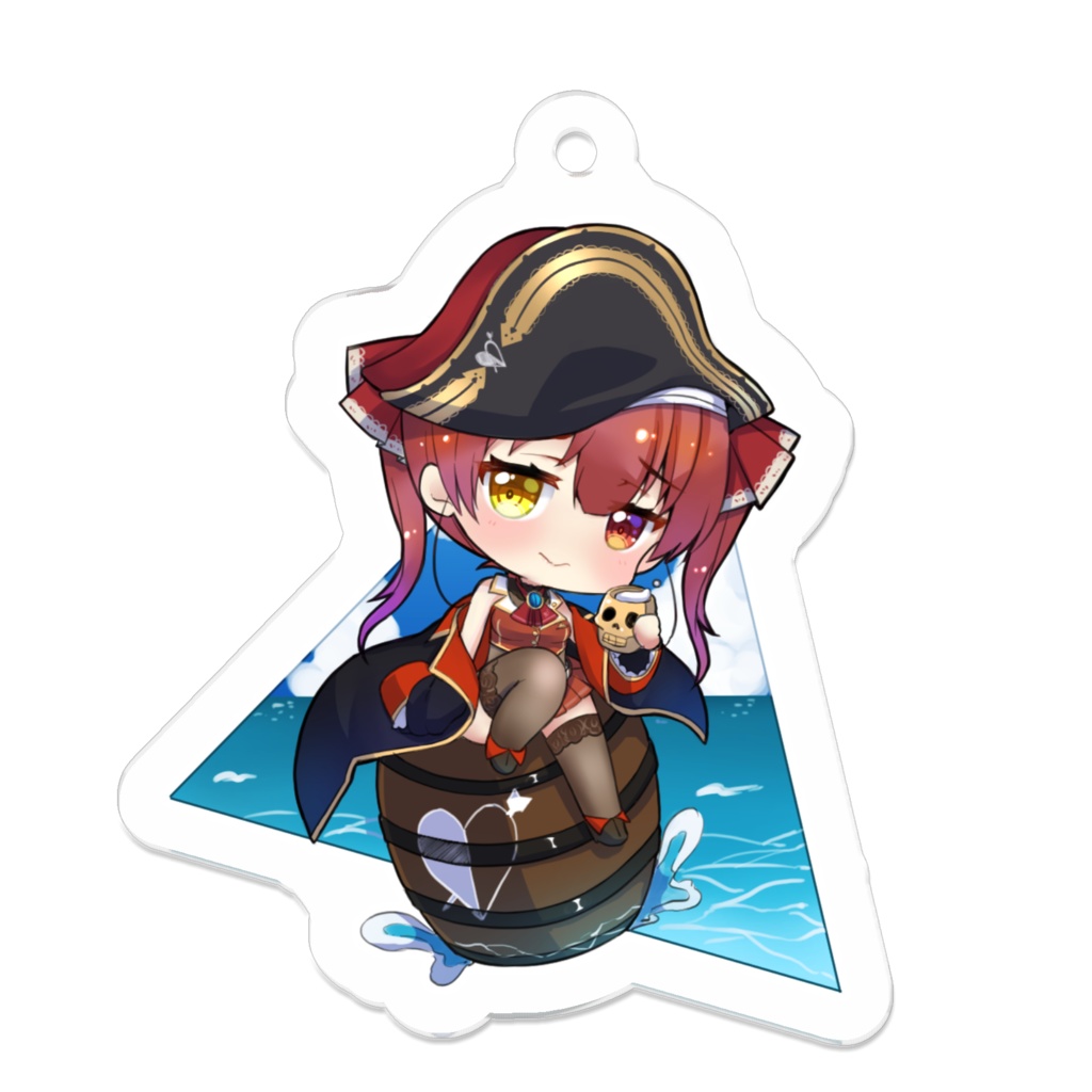 【非公式】よっぱっぱマリンちゃんアクキー