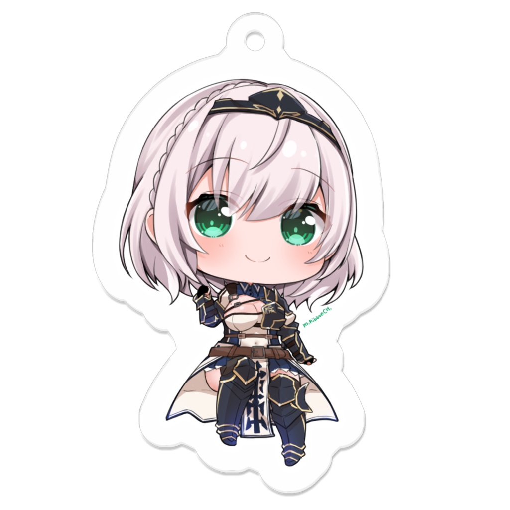 【非公式】こんまっする～な白銀ノエルちゃんアクキー