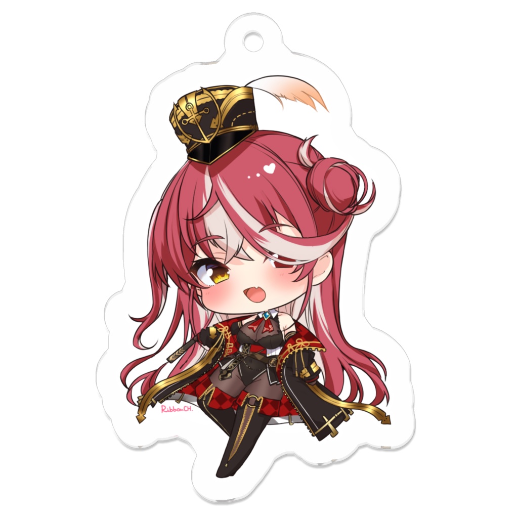 【非公式】ちっちゃ3D新衣装宝鐘マリン船長アクキー