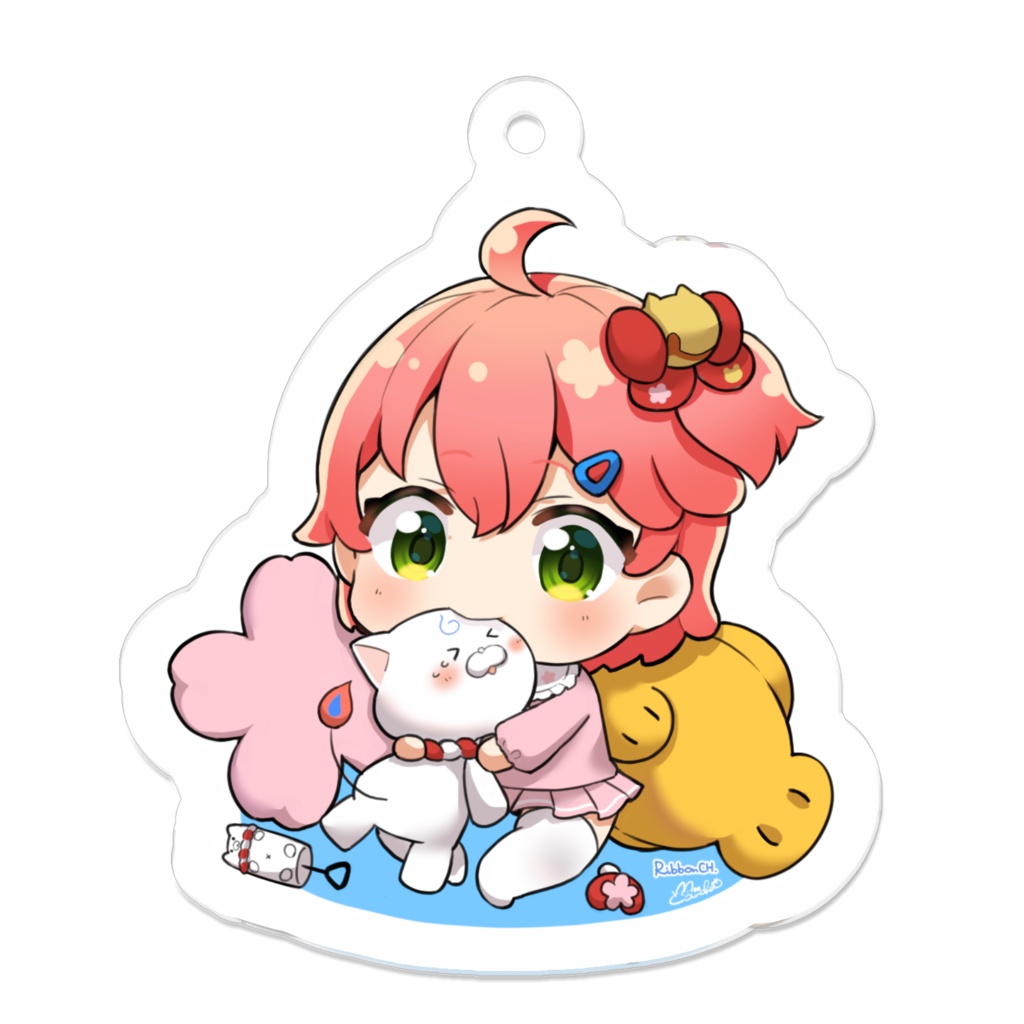 【非公式】ちっちゃばぶばぶあむなさくらみこちゃんアクキー