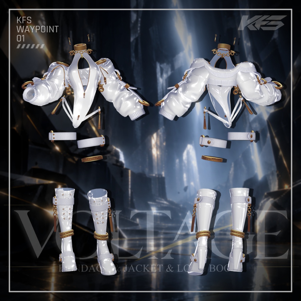 【SALE】✦VOLTAGE✦ 複数アバター対応 VRC想定衣装