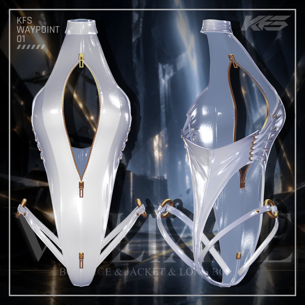 【SALE】✦VOLTAGE✦ 複数アバター対応 VRC想定衣装