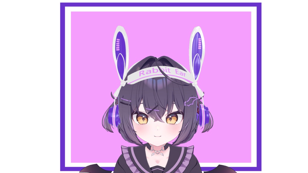 VRChat対応 3Dモデル「Rabbit Ear」