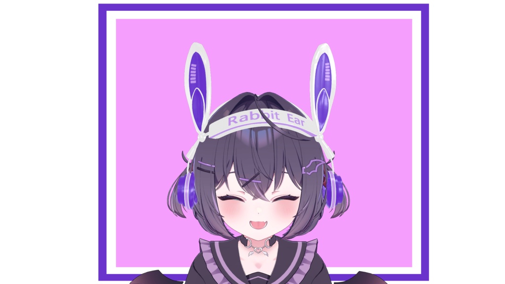 VRChat対応 3Dモデル「Rabbit Ear」