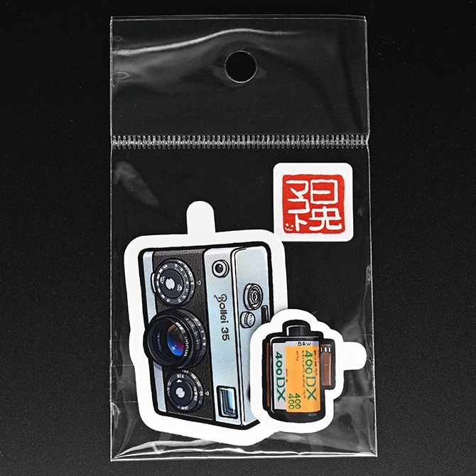 シールセットB:クラシックカメラ