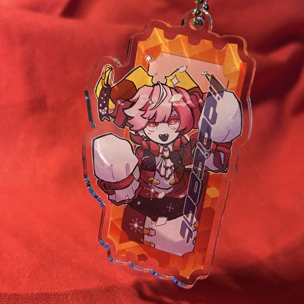 Cloudzアバター💠切符風アクリルキーホルダー✨