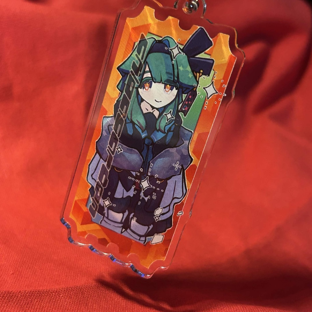 Cloudzアバター💠切符風アクリルキーホルダー✨
