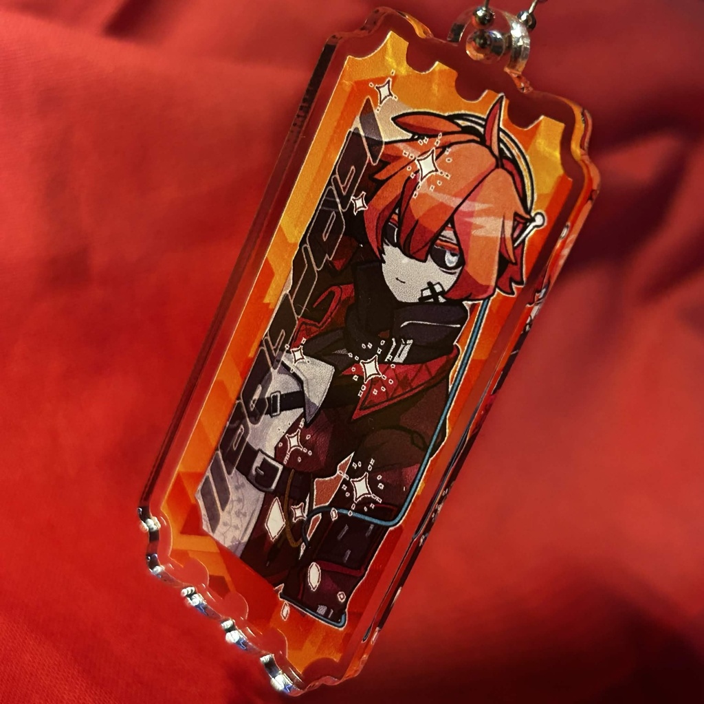 Cloudzアバター💠切符風アクリルキーホルダー✨