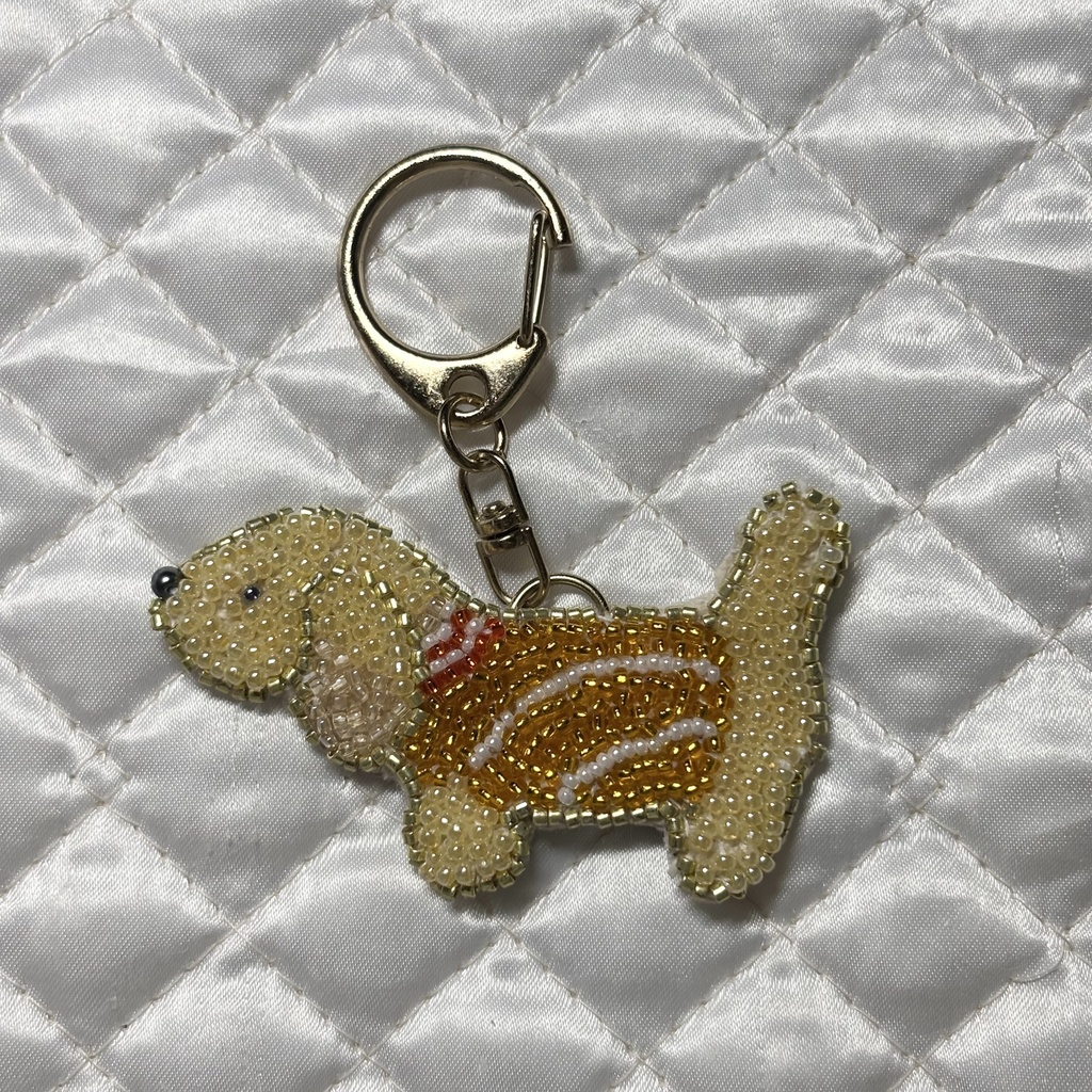 Sunlit Dachshund Keychain（オーダー品）