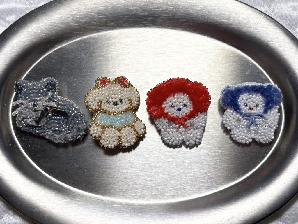 Fluffy Friends Brooches（オーダー品）