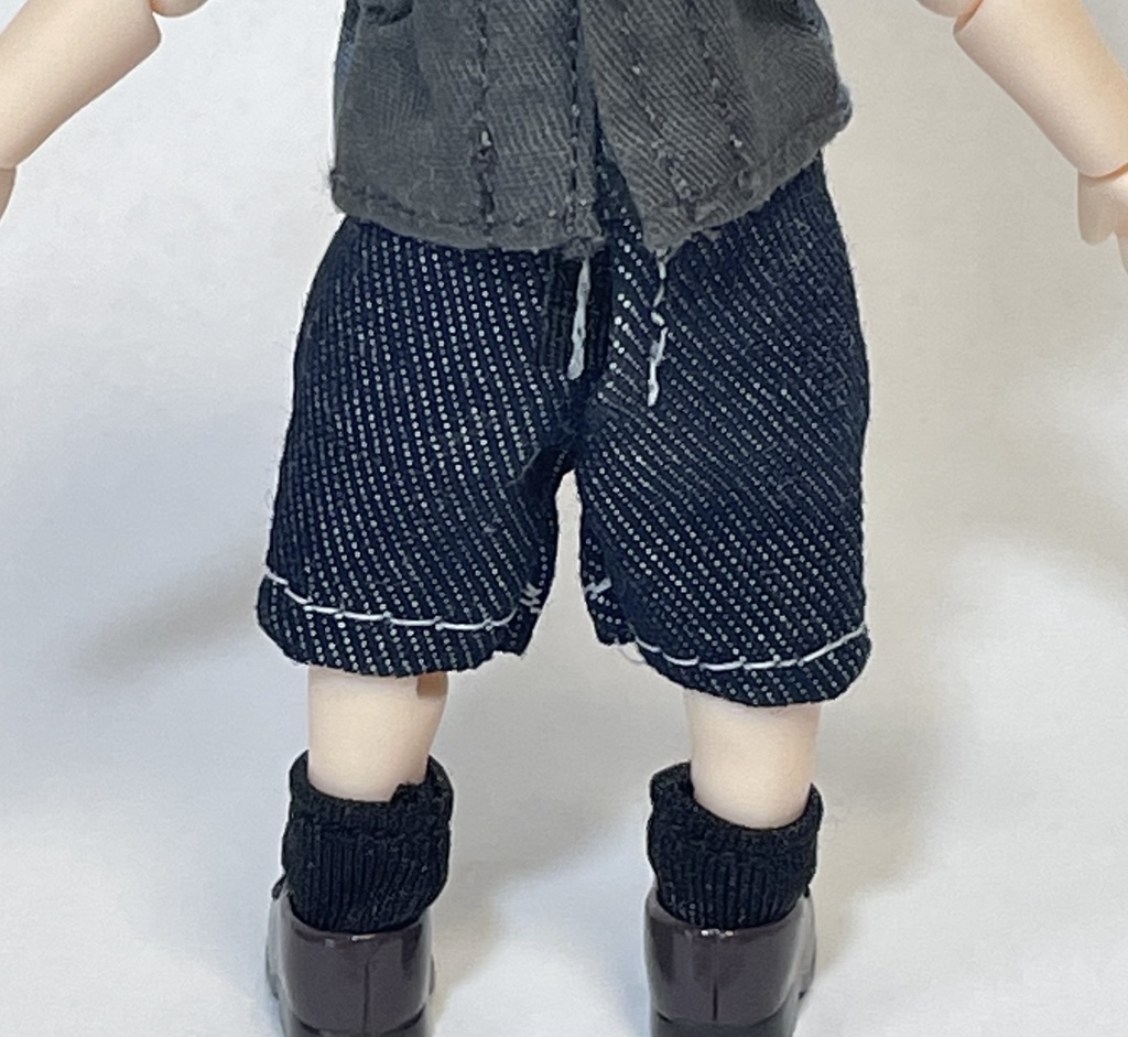 【ねんどろいどどーる用】ハーフパンツ