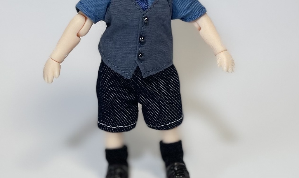 【ねんどろいどどーる用】ハーフパンツ