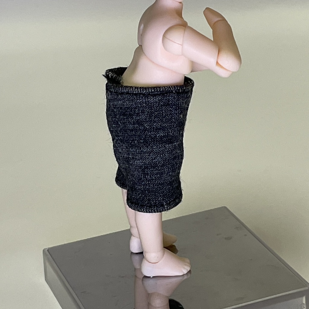 【ねんどろいどどーる用】ゆったりハーフパンツ