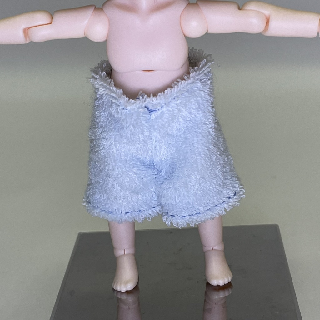 【ねんどろいどどーる用】ゆったりハーフパンツ