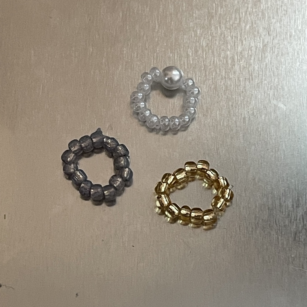 【ねんどろいどどーる用】パールブレスレットセット