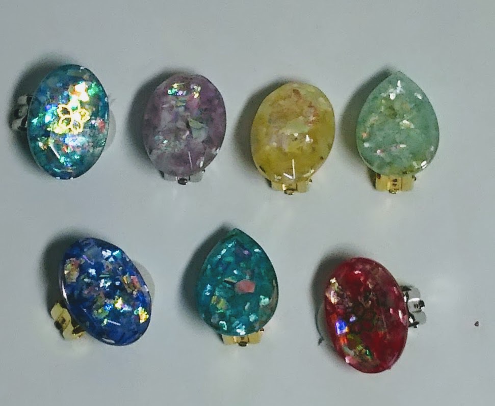 もちマス用 宝石グミのヘアアクセサリー