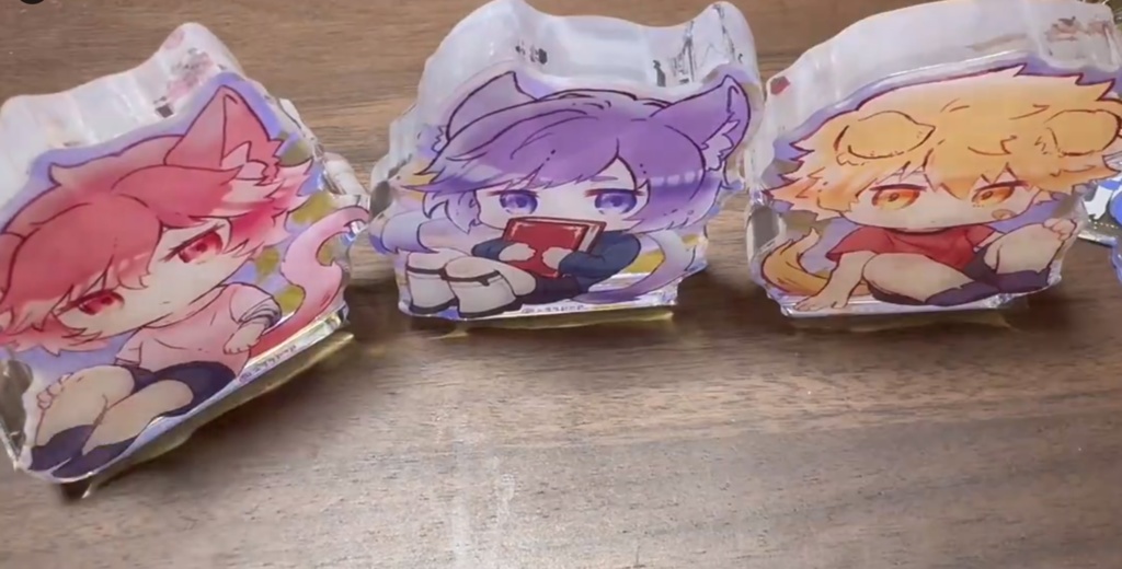 アクリルブロック(3種)