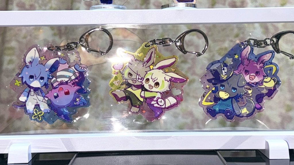 アリスパロ夜班アクリルキーホルダー