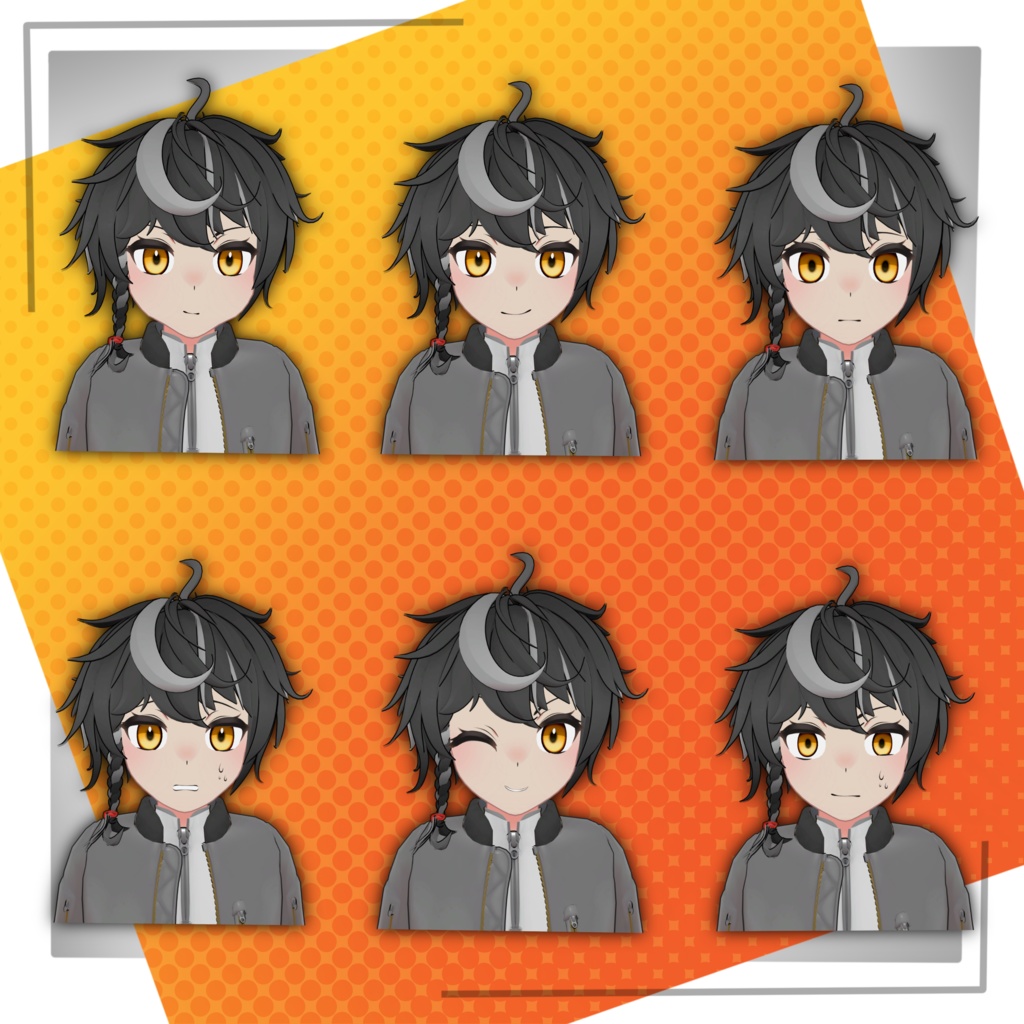 オリジナル3Dモデル『フェルカ』