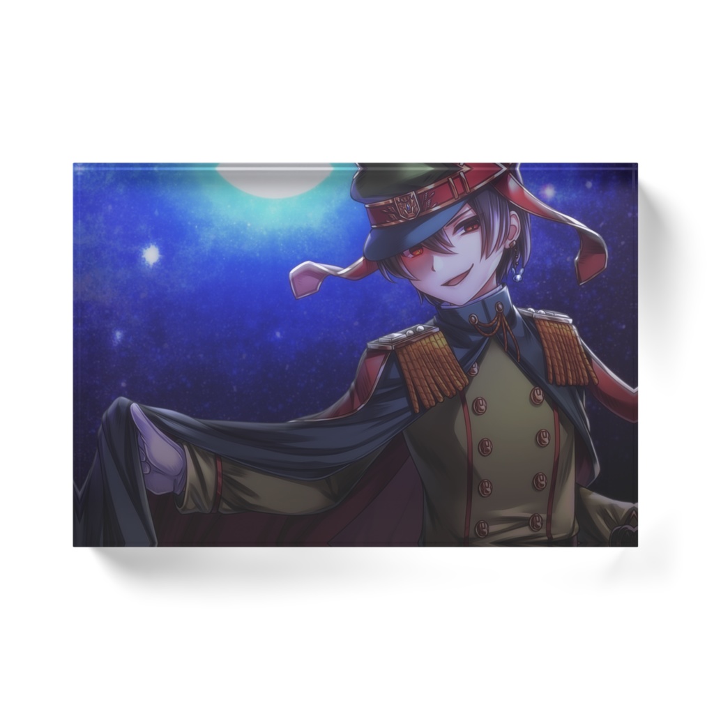 兎桜こうアクリルブロック