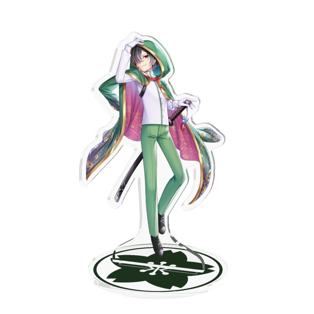 兎桜こう(ローブ)キービジュアルアクリルフィギュア