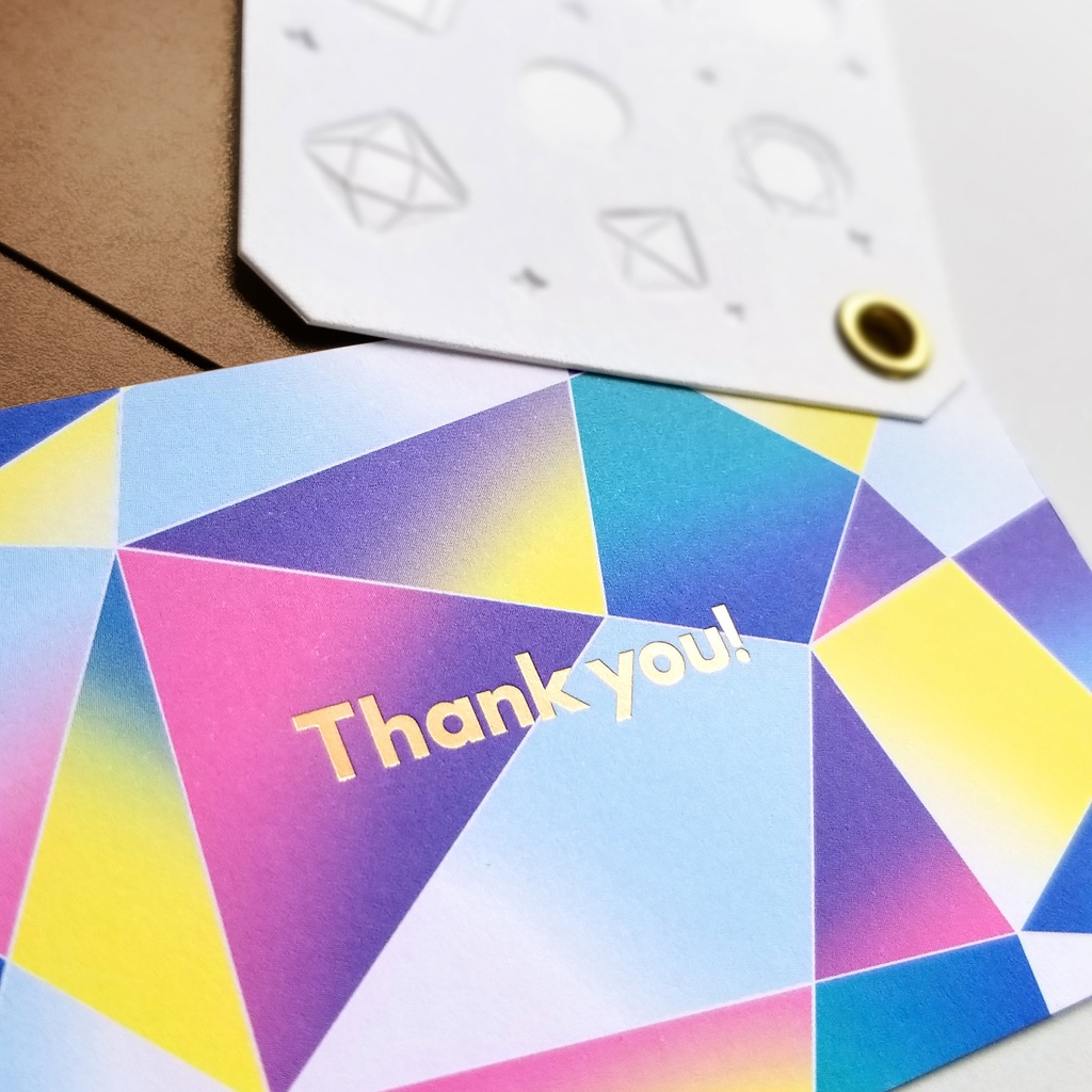 パチカのジュエリーThank you!カード