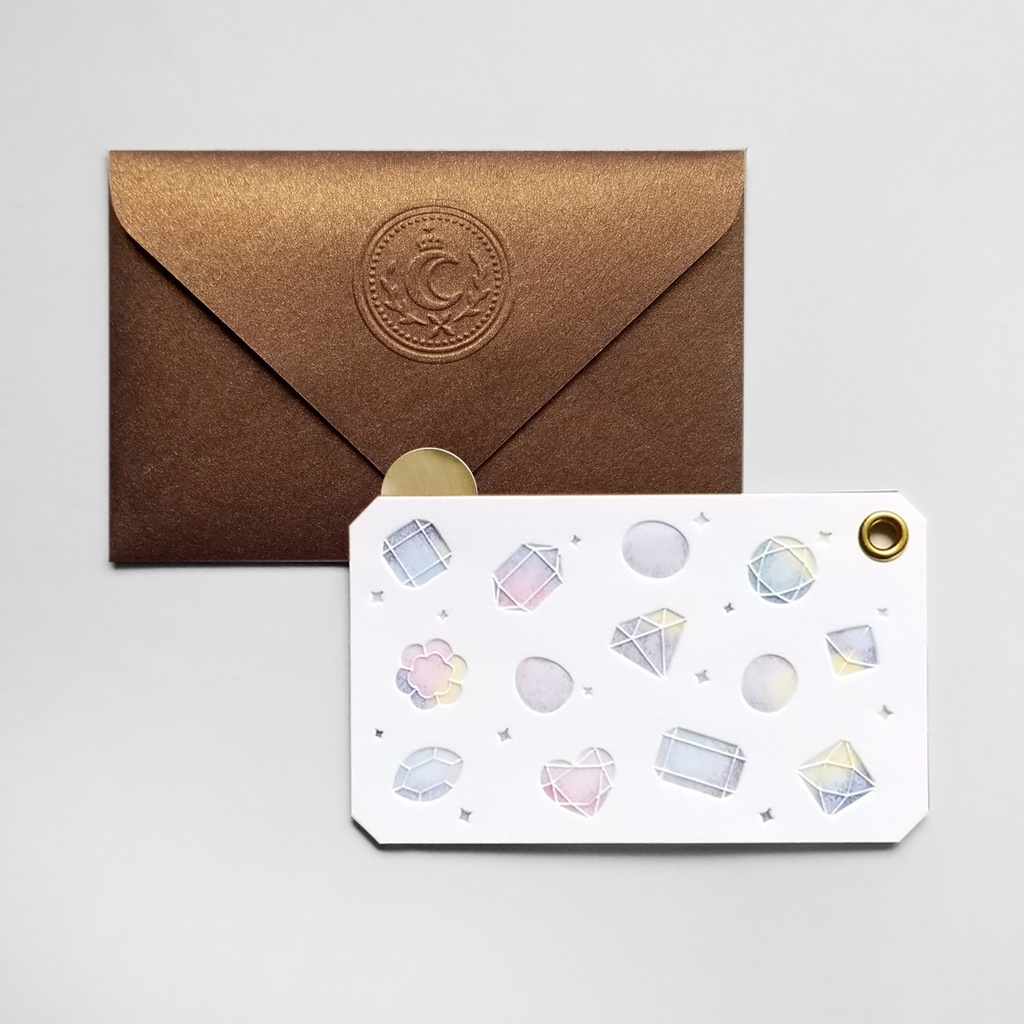 パチカのジュエリーThank you!カード