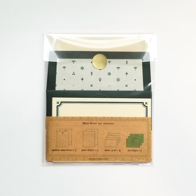 crescent ミニレターセット