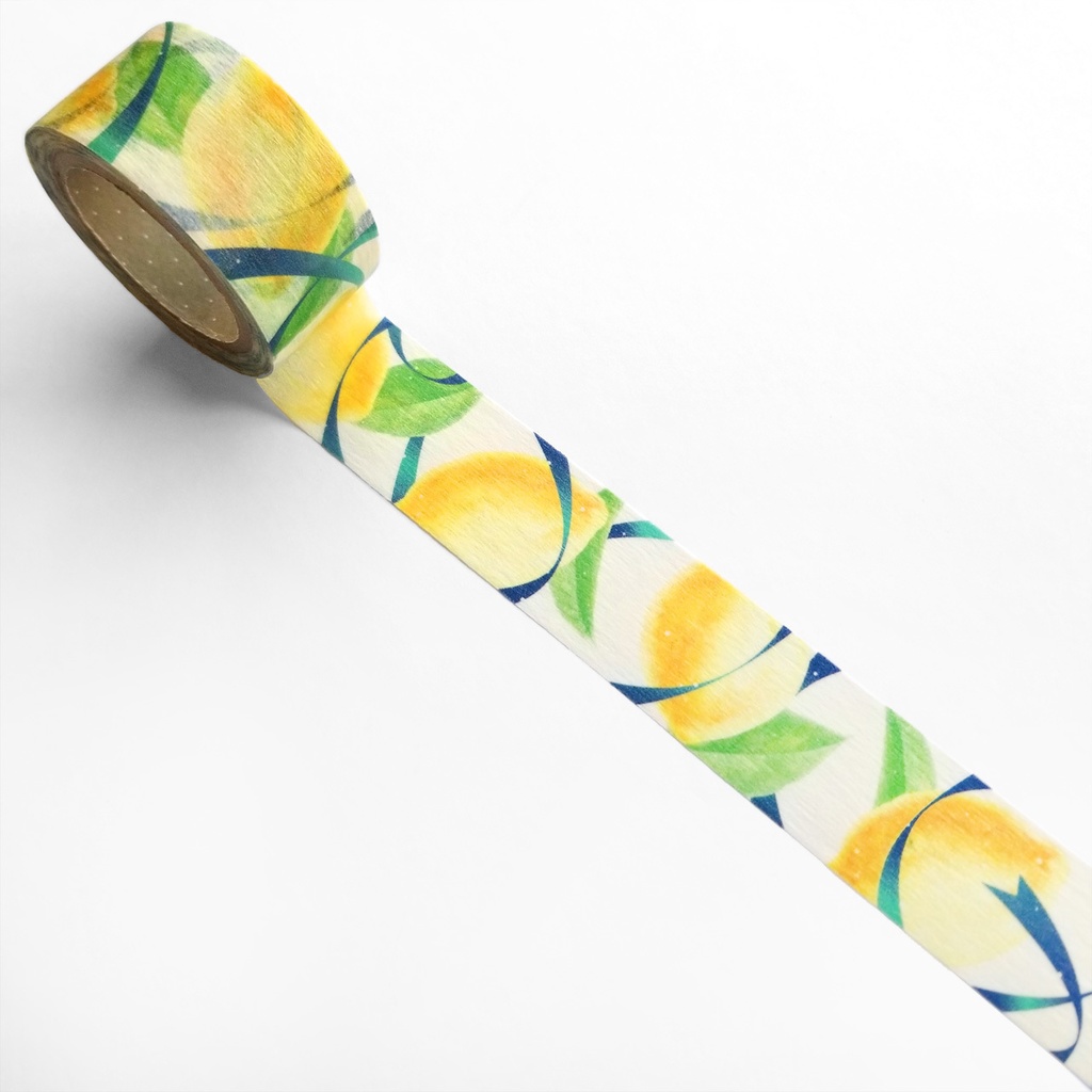 レモン リボン マスキングテープ