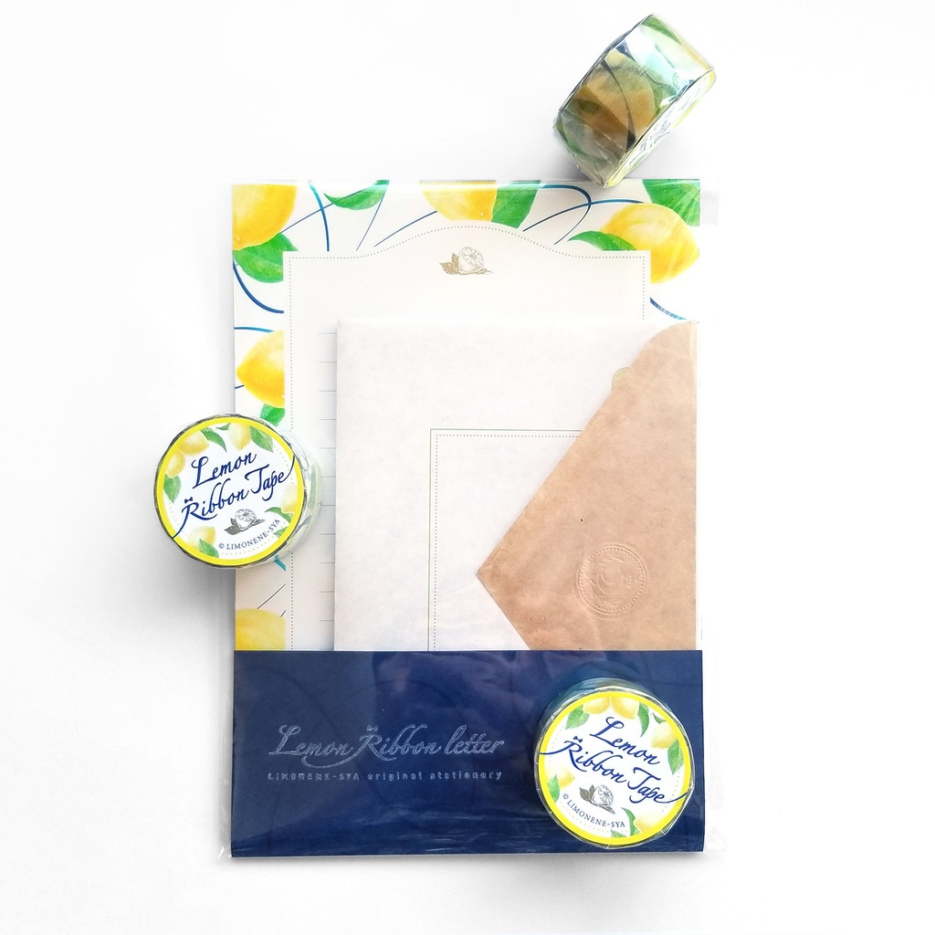 レモン リボン マスキングテープ