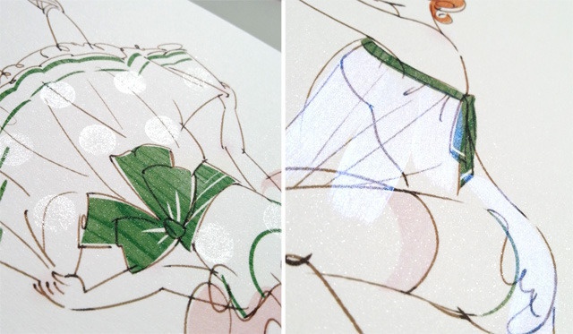 crescent イラストポストカード6種