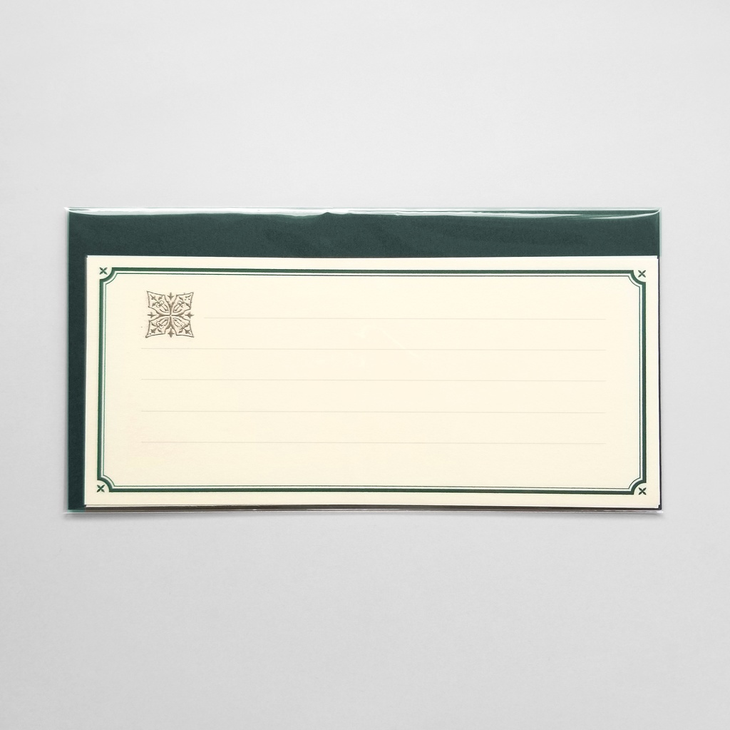 crescent プラチナエンボス一筆箋