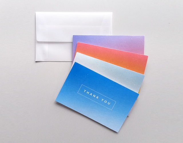 キラキラ光る☆グラデーションカード -all view-