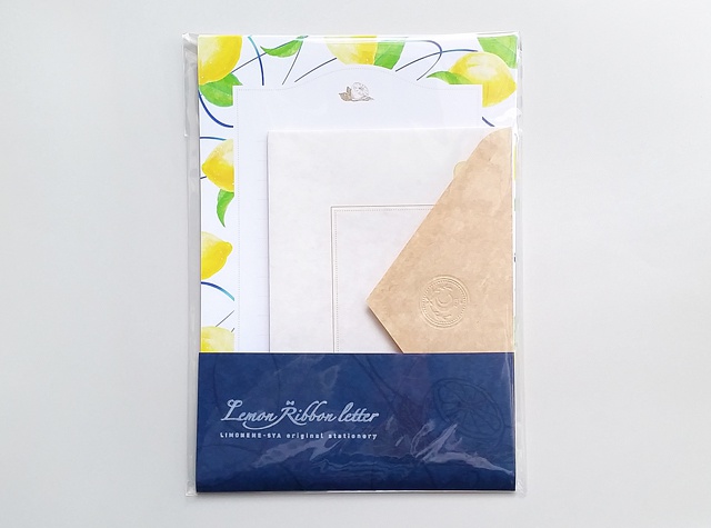Lemon * Ribbon letter set