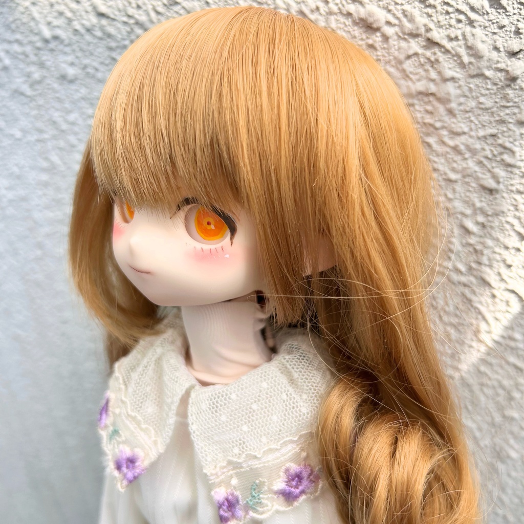 【No.003】1/4サイズ imomodoll  Ruby-B カスタムヘッド(クリーム肌)＆手描きアイ