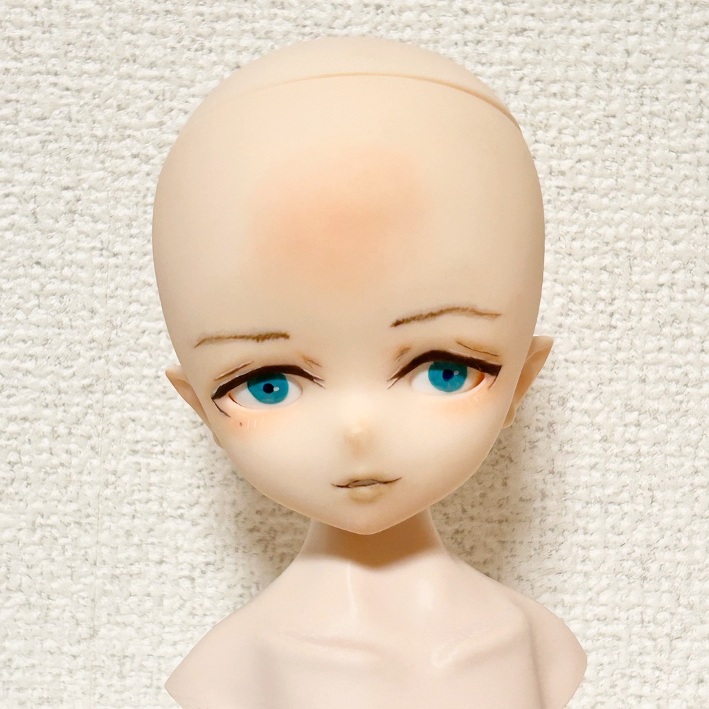 【No.004】1/4サイズ imomodoll  Corvus カスタムヘッド(クリーム肌)＆手描きアイ 難あり