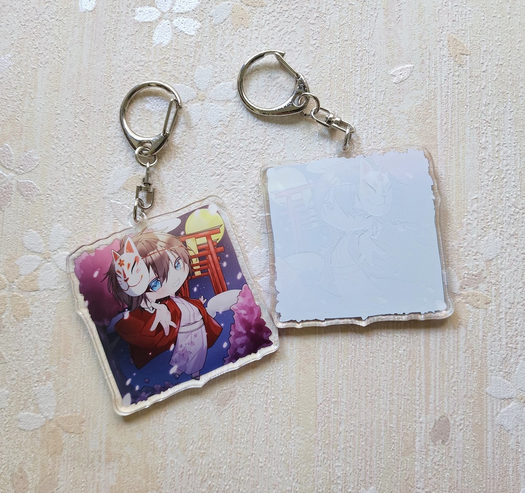 一色茶利 アクリルキーホルダー