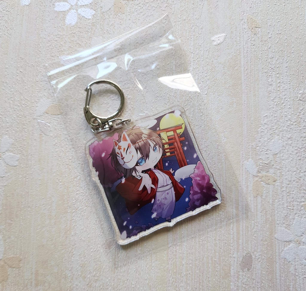 一色茶利 アクリルキーホルダー