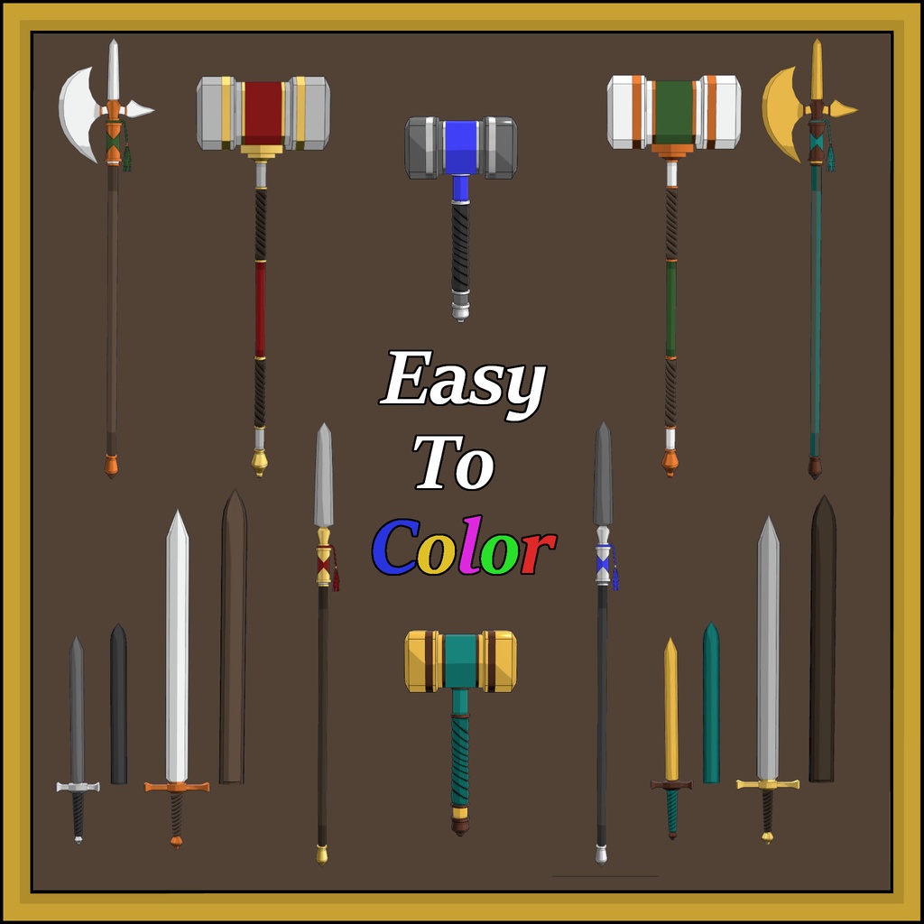 Melee Weapon Collection for VRChat