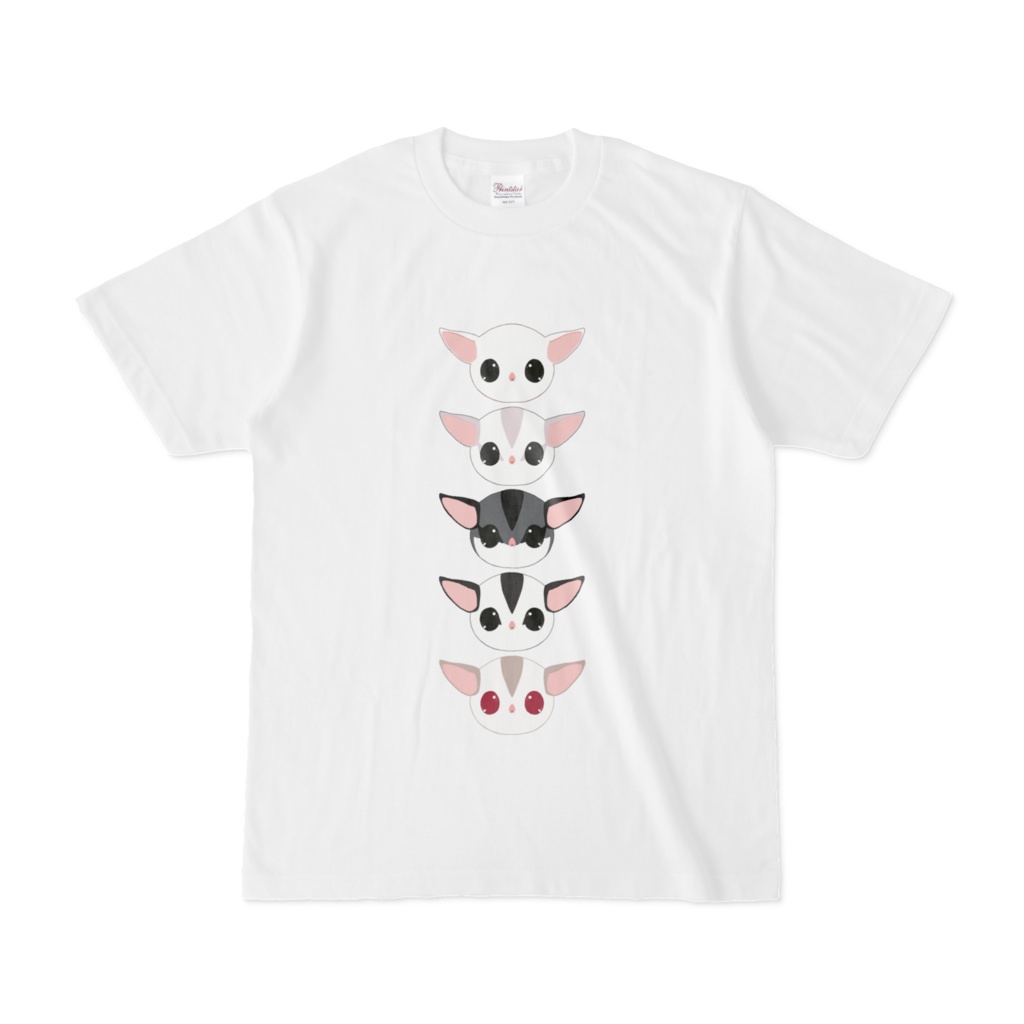 モモンガフェイスＴシャツ
