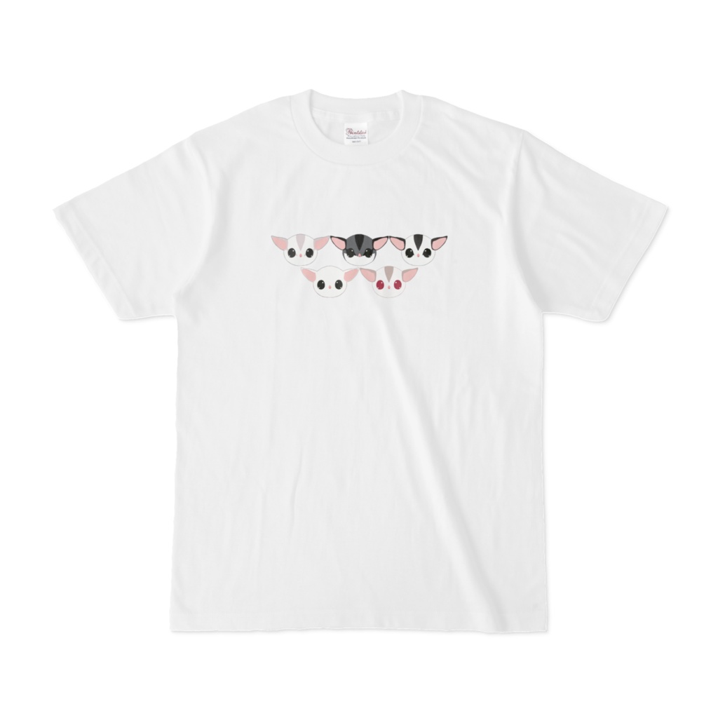モモンガフェイスTシャツ②